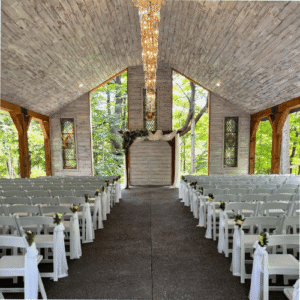 Chapel in the Woods Open Air Ceremony Spaces