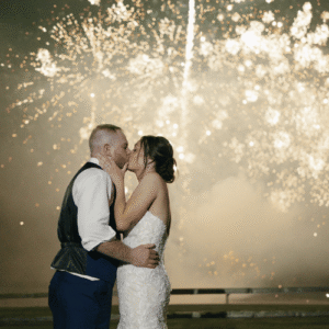 Fireworks at WNY Wedding