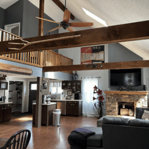 Guest House Interior - Graceful Gatherings at LedgeRock