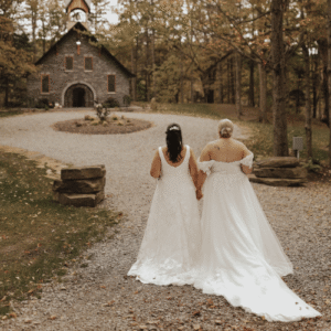 Lesbian Wedding at Graceful Gatherings at The LedgeRock