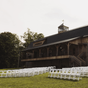 Outdoor Barn Ceremony in Western New York