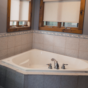 Bath tub in Master Bath at The House on the Hill
