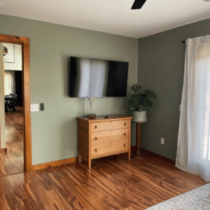 Bedroom 3 with a TV at House on the Hill