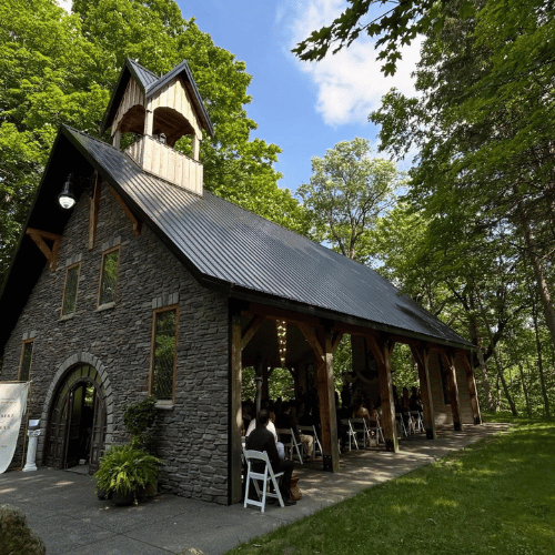 The Chapel in the Woods Side View