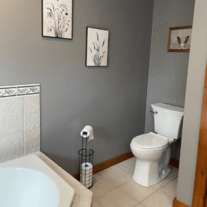 Toilet in Master Bath at The House on the Hill