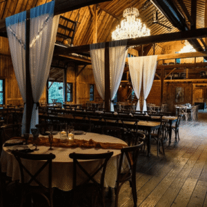 Renovated Barn Bottom Floor Tables
