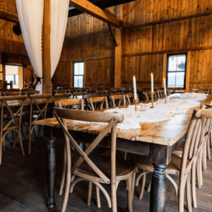 Renovated Barn Tables and Chairs