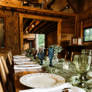 Renovated Barn Wedding Venue Interior