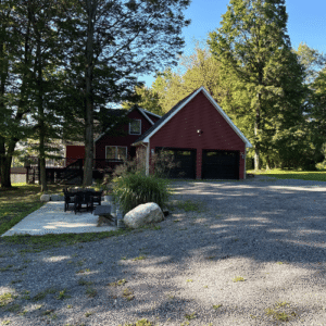 The House on the Hill - Front of House with Patio Furniture